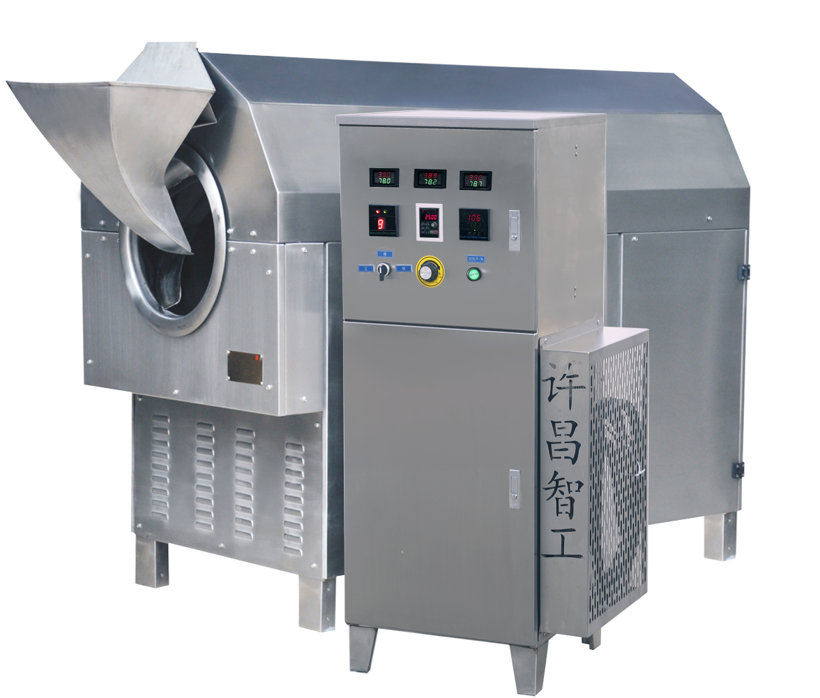 Medium size electromagnetic roasting machine