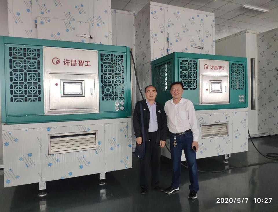 Chinese tobacco expert Professor Gong Changrong visited Chike Machinery to inspect the new flue-cured tobacco house
