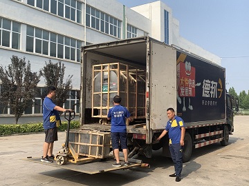 Roasting machine shipped to Jiamusi, Heilongjiang