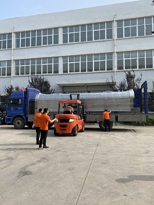 Eight-meter production line send to Shijiazhuang,Hebei.